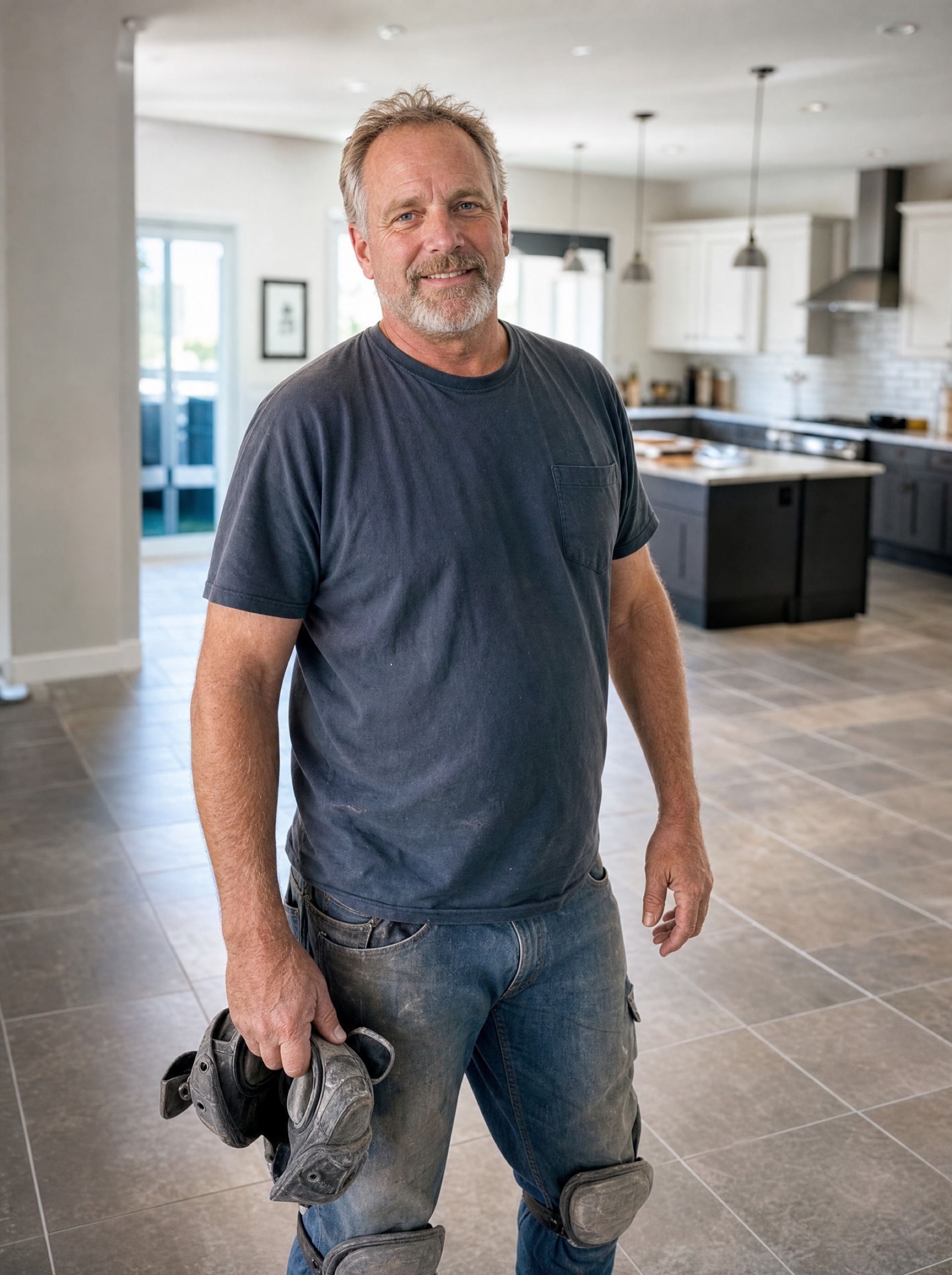 Tim — owner and installer, Tim's Flooring LLC (placeholder portrait)